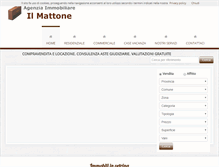 Tablet Screenshot of immobiliareilmattone.eu